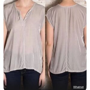 CP shades velvet tunic